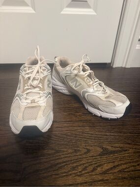 New Balance 530’s White Stoneware Sneakers - Size W12/M10.5